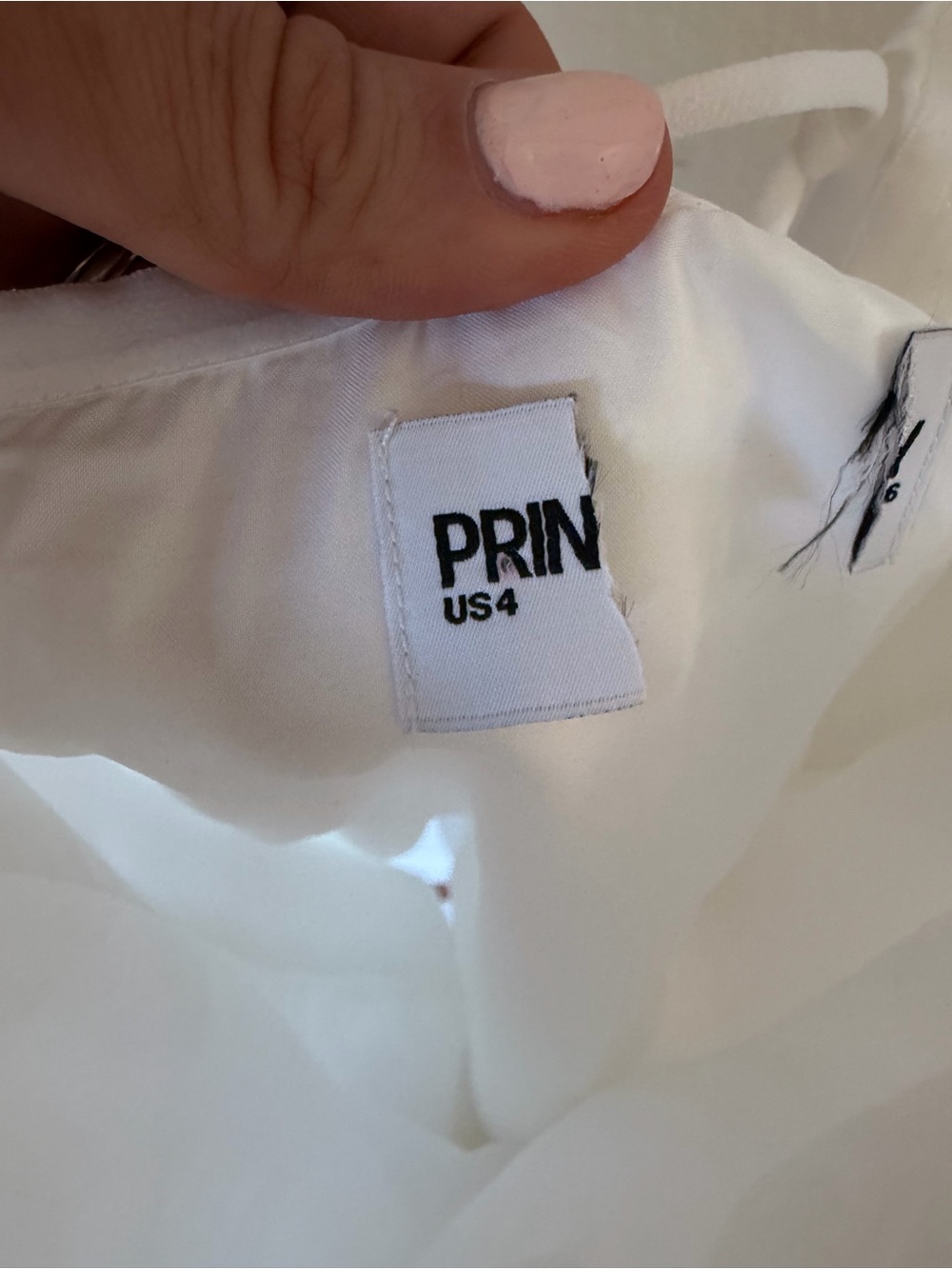 Princess Polly White Off-the-Shoulder Corset Mini Dress - Picture 4 of 5